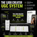 1000 Creator UGC System